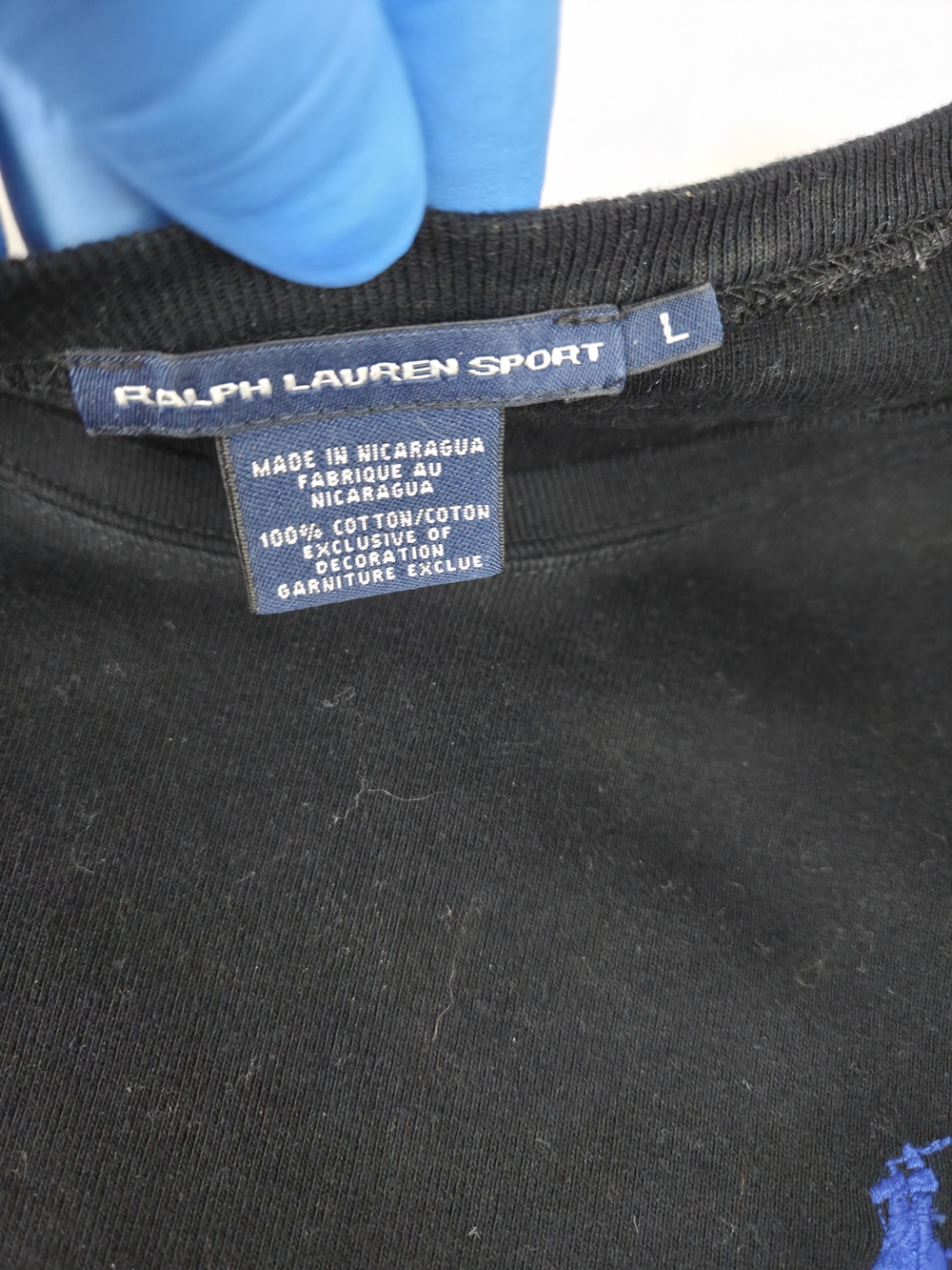 Ralph Lauren Black Long-Sleeve Sweater. - Picture 8 of 13
